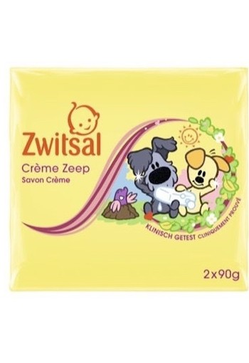 Zwitsal Zeep Woezel & Pip 2-pak 2x90g