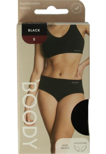Boody Midi heupslip zwart S (1 Stuks)