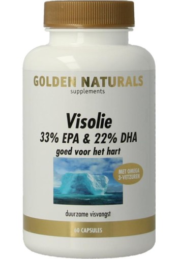 Golden Naturals Visolie 33% EPA 22% DHA (60 Softgels)