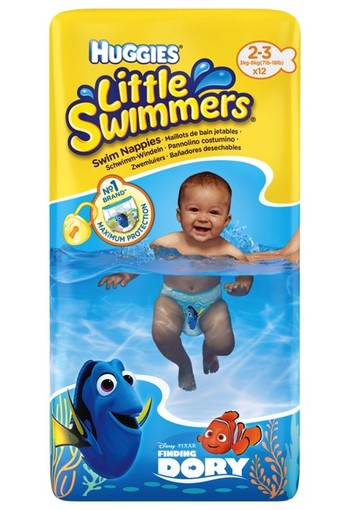 Huggies Little Swimmers Luiers 2-3 3-7 Kg 12st