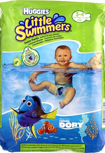 Huggies Little Swimmers 3-4 7-15 Kg 12st