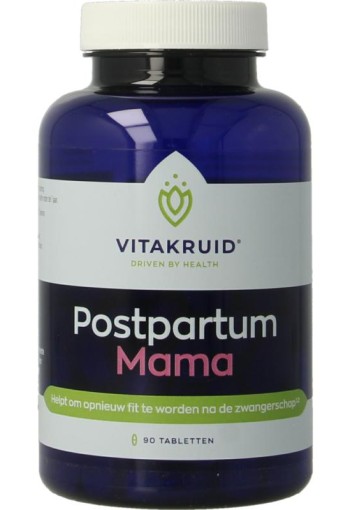 Vitakruid Postpartum Mama oa Fenegriek, Shatavari & Choline (90 Tabletten)