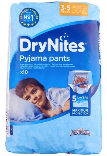 Huggies Drynites Boy 3-5 Jaar 10st