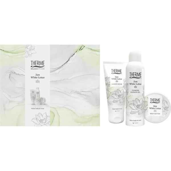 Therme Zen White Lotus Wellness Treatment Gift Set