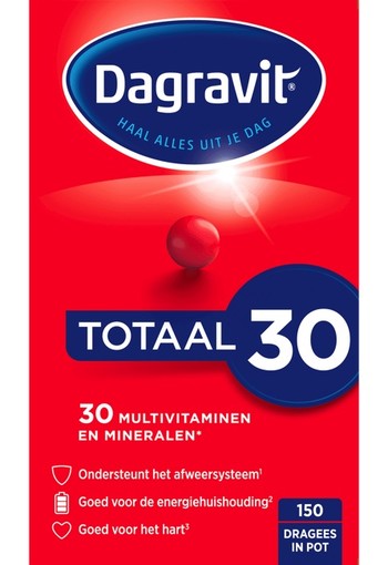 Dagravit Totaal 30 Dragees 150 stuks