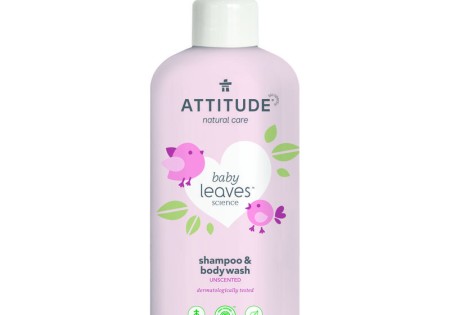 Attitude Shampoo 2 in 1 baby leaves parfum vrij 473 Milliliter