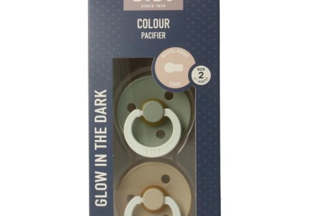 Bibs Fopspeen maat 2 sage vanilla night (2 Stuks)