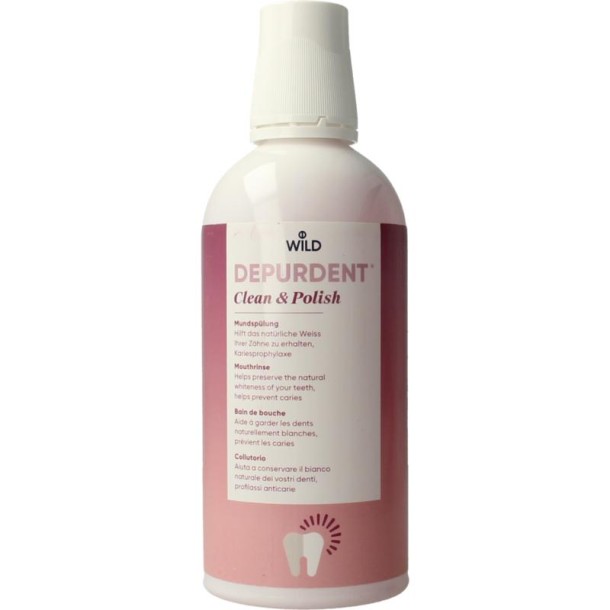Wild Mondwater cleansing & polish (500 Milliliter)
