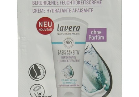 Lavera Sample basis sensitive moisturizing cream bio (100 Stuks)
