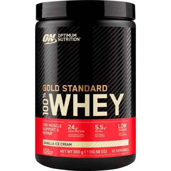 Optimum Nutrition Gold Standard Whey Protein Poeder Vanilla Ice Cream 300 GR