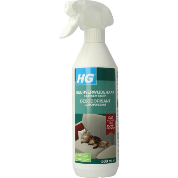 HG Geurverwijderaar extreem sterk kat (500 Milliliter)