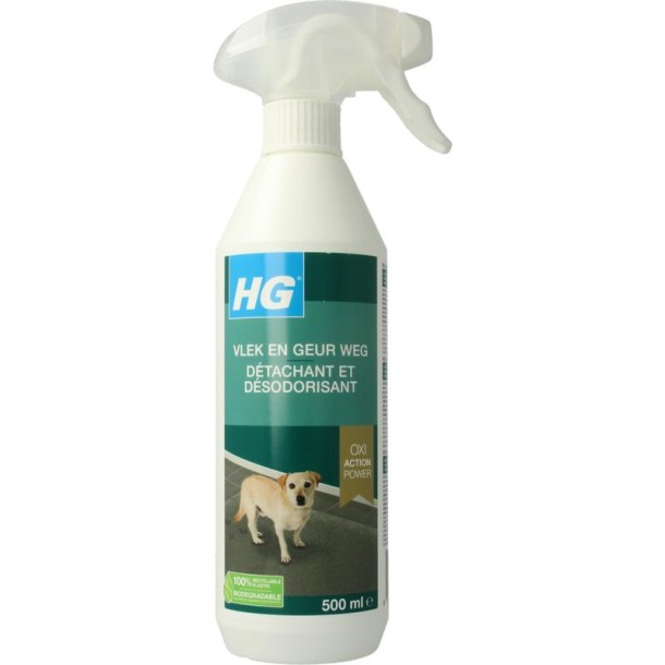 HG Vlek & geur weg hond (500 Milliliter)