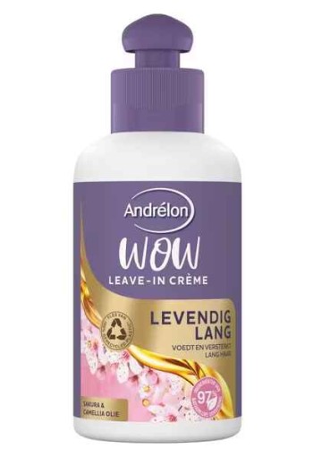Andrélon WOW Leave-In Crème - Levendig Lang