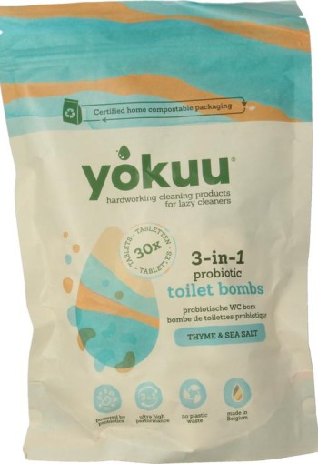 Yokuu Toilet bomb thyme and sea salt (30 Tabletten)