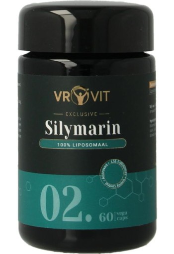 Vrovit Liposomaal 02 silymarin/mariadistel (60 Capsules)