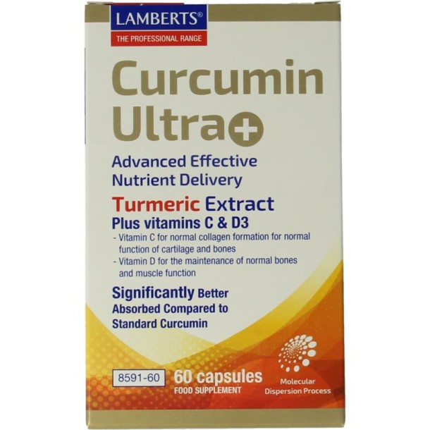 Lamberts Curcumine ultra+ (60 Capsules)