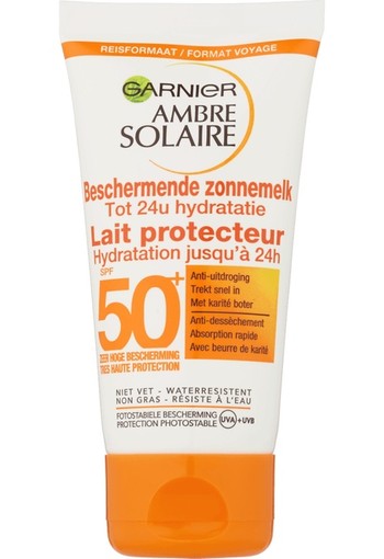 Garnier Ambre Solaire Beschermende Zonnemelk SPF50+ 50 ml