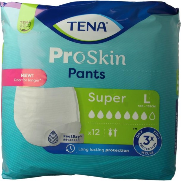 Tena Proskin pants super L (12 Stuks)