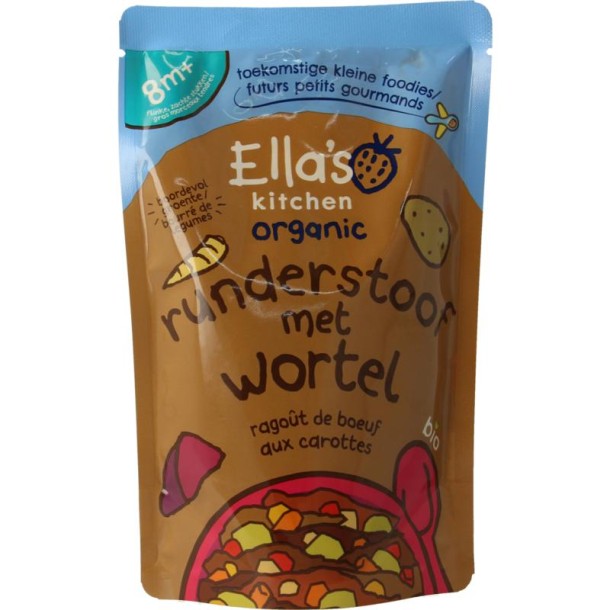 Ella's Kitchen Hartverwarmende runderstoof 8+ maanden bio (190 Gram)