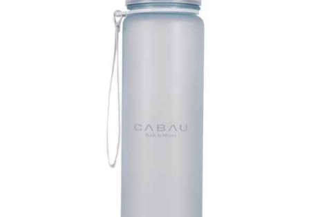 Cabau Bloom Waterfles Drinkfles ijsblauw - 1 Liter