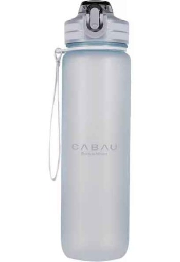 Cabau Bloom Waterfles Drinkfles ijsblauw - 1 Liter