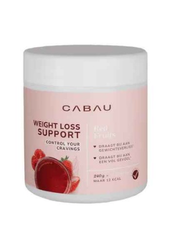 Cabau Weight Loss Support Red Fruits 240 gram
