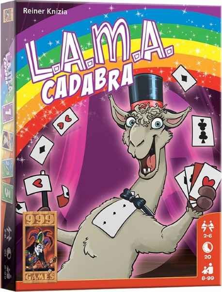 LAMA: Cadabra - Kaartspel - Gebaseerd op het populaire L.A.M.A. - Familiespel