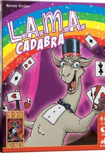 LAMA: Cadabra - Kaartspel - Gebaseerd op het populaire L.A.M.A. - Familiespel
