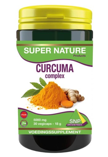 SNP Curcuma complex 5000mg (30 Vegetarische capsules)