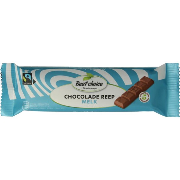 Bountiful Chocolade reep melk zonder toegevoegd suiker (50 Gram)