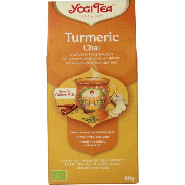 Yogi Tea Turmeric chai bio (90 Gram)
