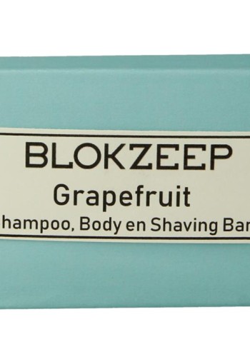 Blokzeep Shaving bar grapefruit (100 Gram)