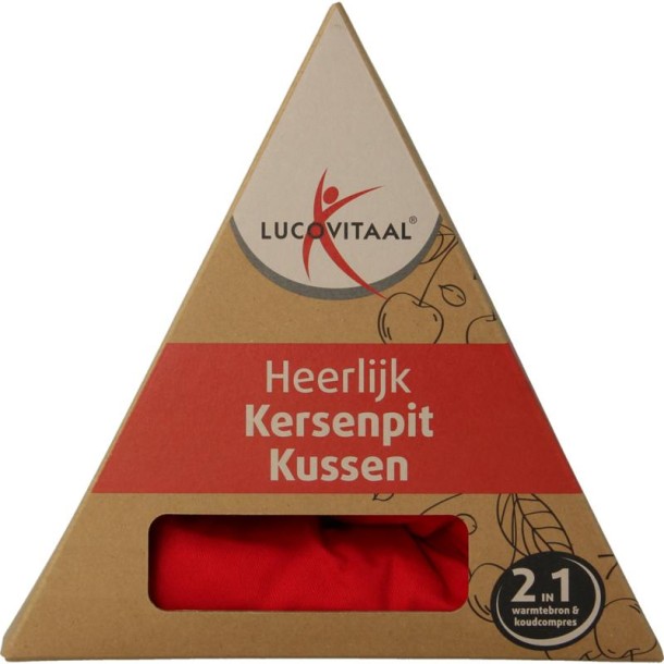 Lucovitaal Kersenpit kussen langwerpig (1 Stuks)