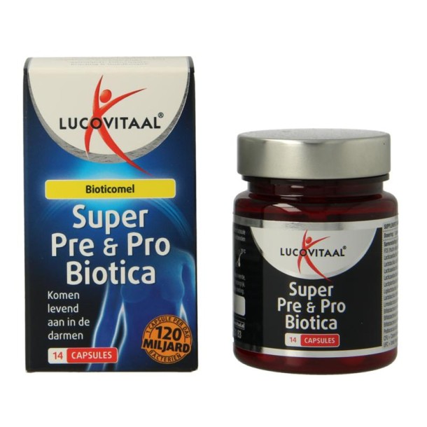 Lucovitaal Super pre & probiotica (14 Capsules)
