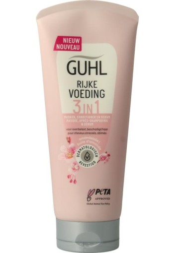 Guhl Rijke voeding 3-in-1 masker condit serum 200 Milliliter