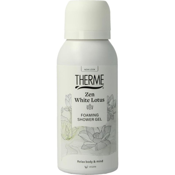Therme Zen white lotus foam shower (50 Milliliter)