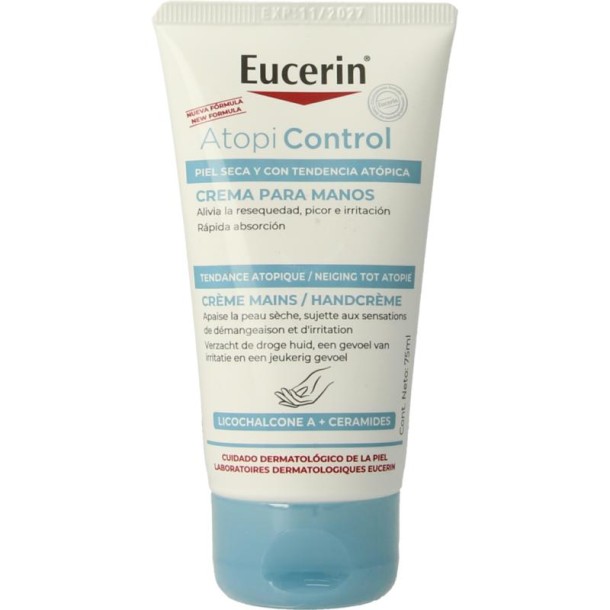 Eucerin Atopicontrol handcreme (75 Milliliter)