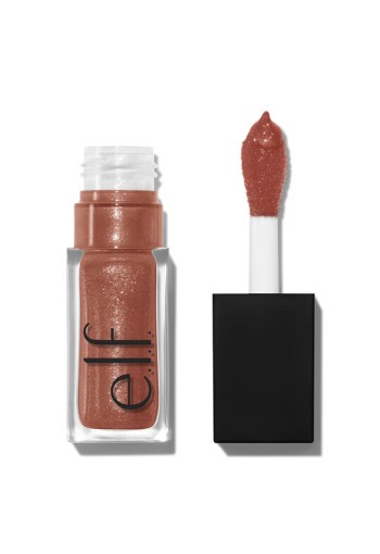 e.l.f. Glow Reviver Lip Oil Glimmer Super Neutral Rosy Beige