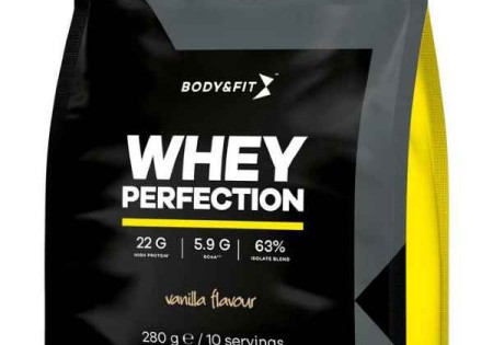 Body & Fit Whey Perfection Proteine Poeder Vanilla 280 GR