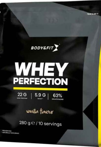 Body & Fit Whey Perfection Proteine Poeder Vanilla 280 GR