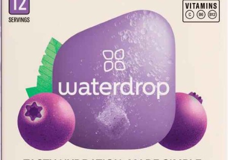 Waterdrop Microdrink Boost Black Currant 12 stuks