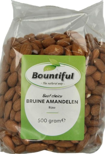 Bountiful Amandelen bruin (500 Gram)