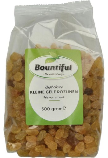 Bountiful Rozijnen geel klein (500 Gram)