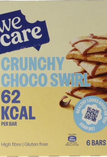 Wecare Bars cruchy choco swirl (78 Gram)