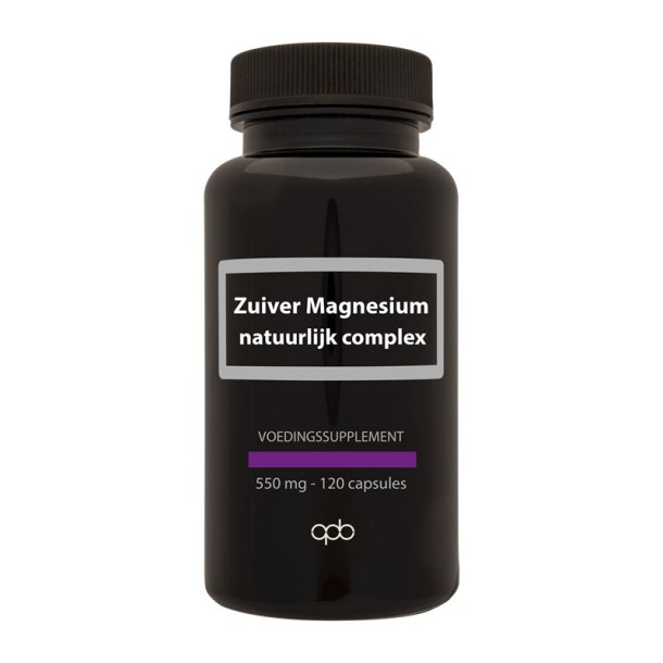 Apb Holland Zuiver magnesium natuurlijk complex 550mg (120 Capsules)