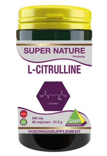 SNP L-Citrulline 500mg puur (60 Capsules)