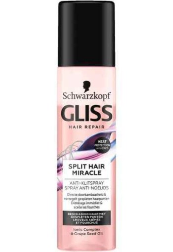 Gliss Kur Anti-klit spray split end miracle 200 Milliliter