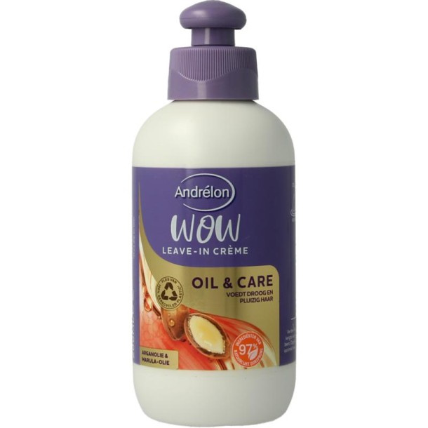 Andrelon Leave-in creme oil & care (200 Milliliter)