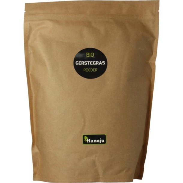 Hanoju Gemalen gerstegras paper bag bio (1 Kilogram)