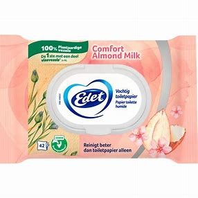 Edet Amandel Vochtig Toiletpapier